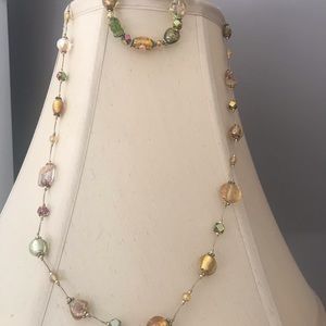 Bracelet & necklace set